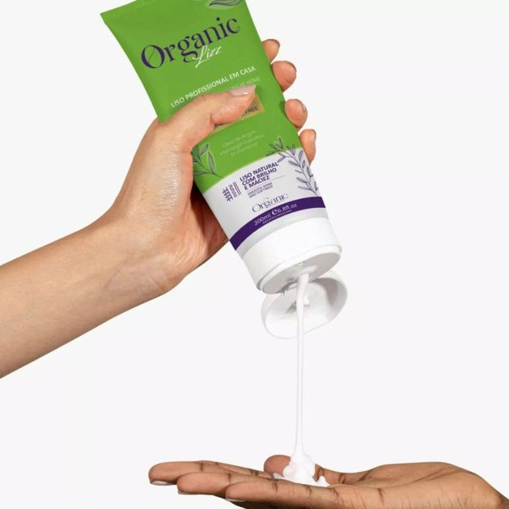 Promoção -Organic Lizz - Progressiva Vegetal Sem Formol - COMPRE 1 E LEVE 2- Agende o seu pedido